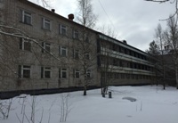 Фото здания санатория в Архангельске на ул. Малиновского, 1